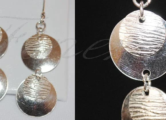 Aretes “mod 2” Plata 950 2