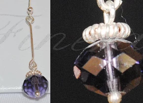 Aretes “mod 3” Plata 950 2