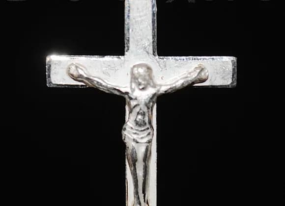 Dije “Cruz con cristo” Plata 950 2