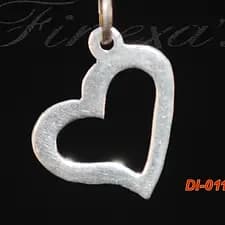 Dije de “Corazón calado” Plata 950