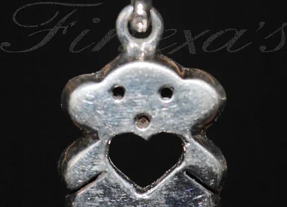 Dije de “Oso 3D” Plata 950 2