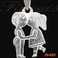 Dije de “Pareja Besandose” Plata 950
