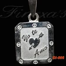 Dije de “Placa de amor” Plata 950