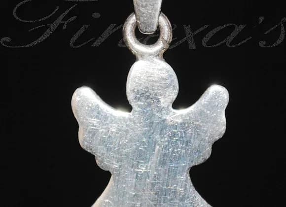 Dije de “Silueta de Angel” Plata 950 2