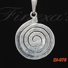 Dije de “Vórtice espacial” Plata 950