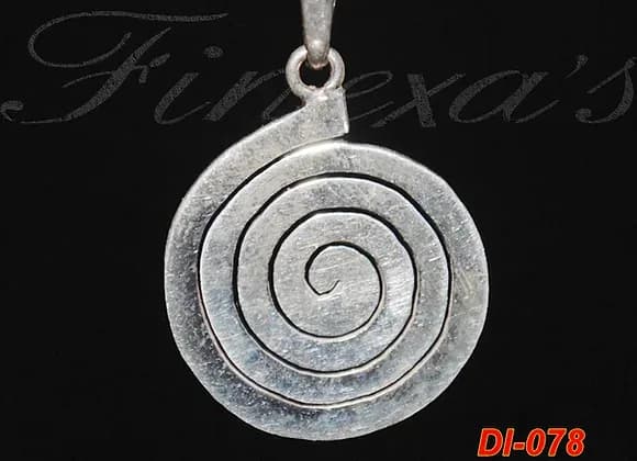 Dije de “Vórtice espacial” Plata 950 2