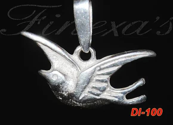 Dije en forma de paloma Plata 950 2