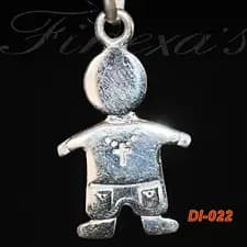Dije silueta de “Niño” Plata 950
