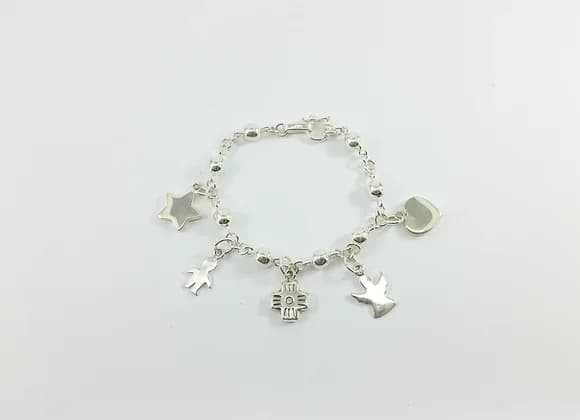 Pulsera de “inocencia” de plata 950 2