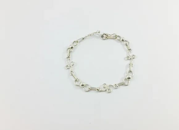 Pulsera de “Notas” de plata 950 2