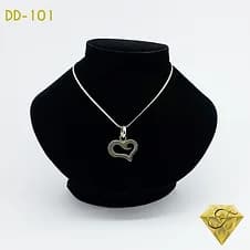 Cadena con Dije de corazón Plata 950