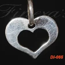 Dije de “Corazon Calado 3D” Plata 950