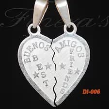 Dije de “Corazón para partir” Plata 950