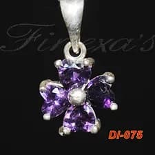 Dije de “Flor con pedreria” Plata 950