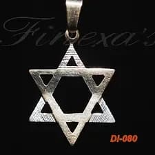 Dije de la “Estrella de david” Plata 950