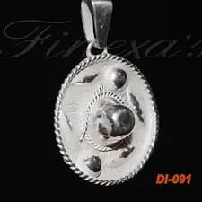 Dije de un Sombrero de Charro Plata 950