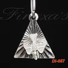 Dije del “Espíritu santo en trinidad 3” Plata 950